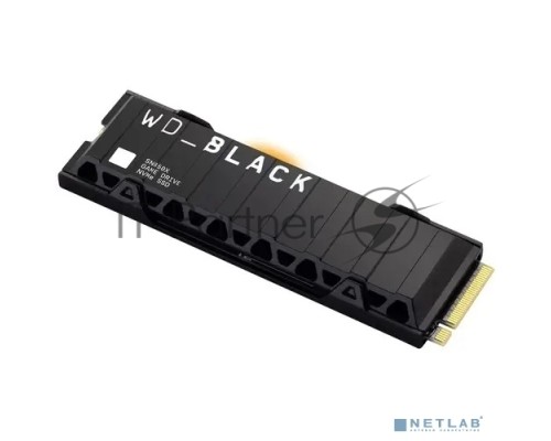 Накопитель SSD WD 1Tb Black SN850X, M.2(22x80mm), NVMe, PCIe 4.0 x4, 3D TLC, R/W 7300/6300MB/s, IOPs 800 000/1 100 000, TBW 600, DWPD 0.3, with Heat Spreader (12 мес.) Накопитель SSD WD 1Tb Black SN850X, M.2(22x80mm), NVMe, PCIe 4.0 x4, 3D TLC, R/W 7300/6300MB/s, IOPs 800 000/1 100 000, TBW 600, DWPD 0.3, with Heat Spreader (12 мес.)