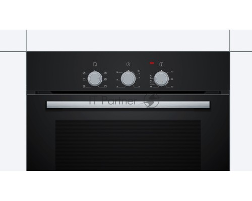 Встраиваемый духовой шкаф Bosch HBF011BA0Q 60 x 60 cm Черный, объем 66 литров