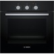 Встраиваемый духовой шкаф Bosch HBF011BA0Q 60 x 60 cm Черный, объем 66 литров