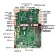 Материнская плата с процессором LEX 3I610HW-EI7, i7-6600U CPU, 2*DDR4 SODIMM socket, 3 x GLAN, 4 x USB 3.0, 3 x USB 2.0, 6 x COM, HDMI, VGA, LVDS, Wide Range DC in 9~36V, Inlcuding thermal pad for CPU, Heatsink