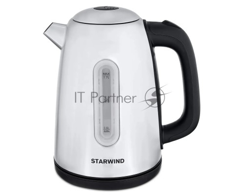 Чайник электрический Starwind SKS3210 1.7л. 2200Вт серебристый (корпус: металл)