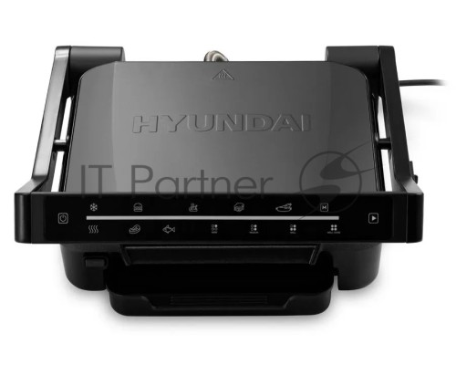 Электрогриль Hyundai HYG-5029 2200Вт черный/черный