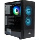 Компьютерный корпус ATX Eurocase B02RGB черный, без БП, RGB, закаленное стекло, USB3.0