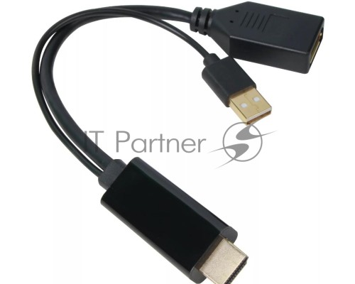 Адаптер USB TO DP(F) CG599E-0.15M 4K*60HZ VCOM