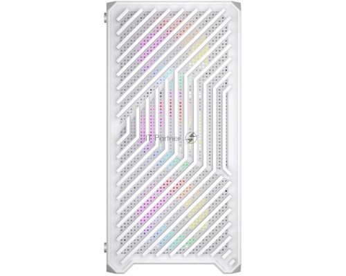 Компьютерный корпус 1STPLAYER TRILOBITE T5 White / mATX, TG / 4x120mm LED fans inc. / T5-WH-4F1-W