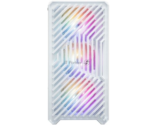 Компьютерный корпус 1STPLAYER TRILOBITE T5 White / mATX, TG / 4x120mm LED fans inc. / T5-WH-4F1-W