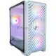 Компьютерный корпус 1STPLAYER TRILOBITE T5 White / mATX, TG / 4x120mm LED fans inc. / T5-WH-4F1-W