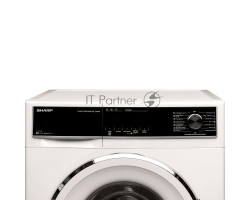 Стиральная машина Sharp ES712RW белый, загрузка фронтальная 7 кг, 1200 об/мин, класс: A+++