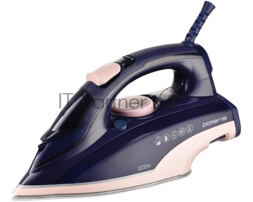 Утюг Polaris PIR 3074 SG AA 3m Синий/розовый 3000 Вт