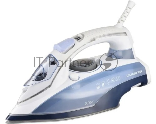 Утюг Polaris PIR 3074 SG AA 3m Белый/голубой 3000 Вт