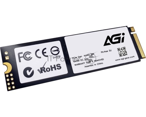 Накопитель SSD M.2 2280 1TB AGI AI218 Client SSD PCIe Gen 3x4 3D TLC (AGI1T0GIMAI218) (610644)