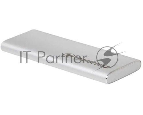 Накопитель External SSD Transcend 250Gb ESD260C <TS250GESD260C> (USB3.1 gen 2, Type C 520/460Mbs, 3D NAND, 81x34x8mm, 33g) Silver