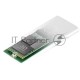 Накопитель External SSD Transcend 250Gb ESD260C <TS250GESD260C> (USB3.1 gen 2, Type C 520/460Mbs, 3D NAND, 81x34x8mm, 33g) Silver