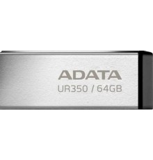 A-DATA Flash Drive 64GB USB3.2  BLACK UR350-64G-RSR/BK 