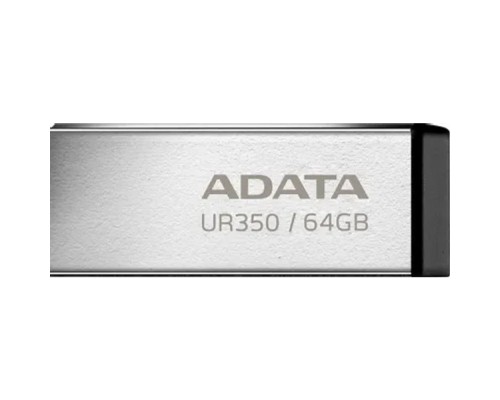 [Носитель информации] A-DATA Flash Drive 64GB USB3.2  BLACK UR350-64G-RSR/BK 