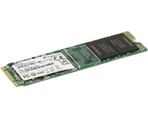 Накопитель SSD M.2 Transcend 250Gb MTS825 <TS250GMTS825S> (SATA3, up to 500/330MBs, 3D NAND, 90TBW, 22x80mm)