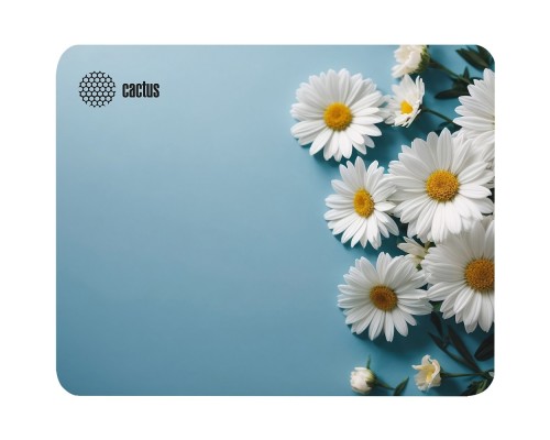 [Кактус коврики] Коврик для мыши Cactus Daisies 250x200x3мм (CS-MP-D07S)