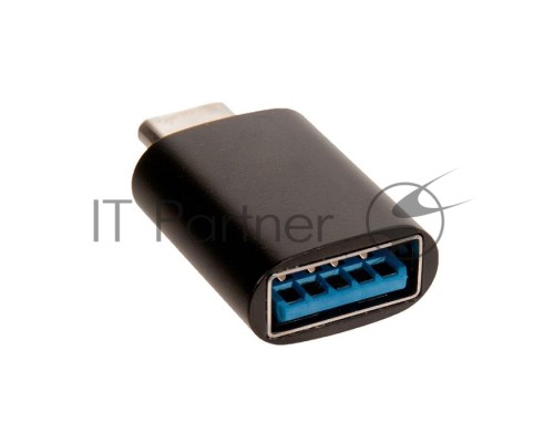 Переходник BASEUS Ingenuity Series Mini OTG, Type-C - USB-A 3.1, черный