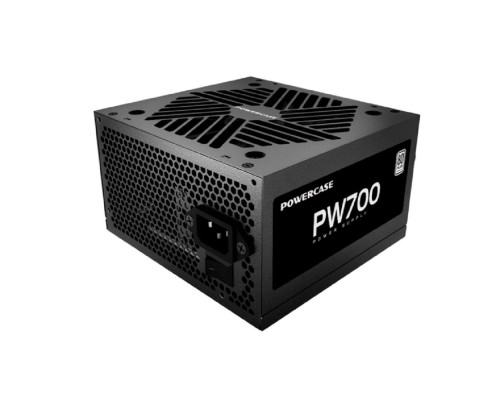 [Блок питания] Powercase PW700 (80 Plus, ATX 2.31, 700W, APFC, DC-DC, 120mm Fan) / PS-700W-DC
