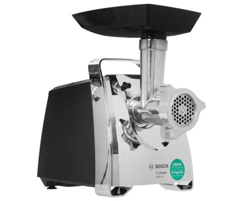 [Мясорубки BOSCH] Мясорубка Bosch MFW67440,  черный / серебристый