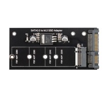 Exegate EX297542RUS Переходник ExeGate EXE-522 (M.2 B key -> SATA3.0, для подключения SSD с разъемом M.2 NGFF к разъему SATA 6G)