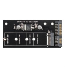 Exegate EX297542RUS Переходник ExeGate EXE-522 (M.2 B key -> SATA3.0, для подключения SSD с разъемом M.2 NGFF к разъему SATA 6G)