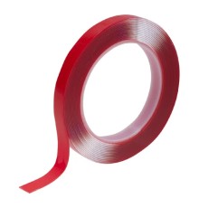 Rexant (09-6512) Двухсторонний скотч прозрачный, на акриловой основе, 12 мм, ролик 5 м