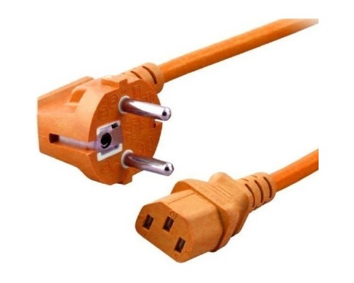 [Контроллер] Кабель ACD ZJE-001 Шнур (кабель питания) ACD SUPER HEAVY DUTY 3*2,5 S22C13, (Schuko - C13), 10А, оранжевый, 2,0 м {50}