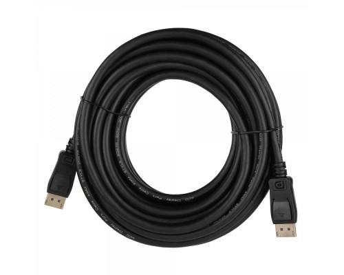 [Контроллер] Кабель ACD Кабель ACD-DDPM4-10M |ACD-DDPM4-10M| DisplayPort 1.4, Golden Plated, 20m/20m, Черный, 10м (742446)