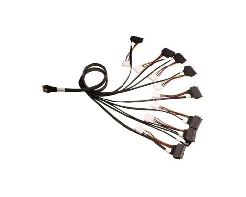 [Контроллер] Кабель ACD-60006-MD Slimline SASx8 (SFF8654) -to- 8x U.3 Direct, 1M, (аналог Broadcom 05-60006-00)