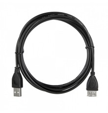 Кабель ACD Кабель ACD-U2AAF-20L |ACD-U2AAF-20L| USB 2.0, A male - A feмale, ТТХ: |ACD-U2AAF-20L| (7/0.12BC+PE)*1P+(7/0.12BC+PE)*2C+7/0.12BC+AL+PVC OD4.0, Черный, 2м (742057)