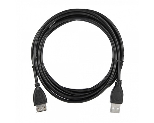 [Контроллер] Кабель ACD Кабель ACD-U2AAF-30L |ACD-U2AAF-30L| USB 2.0, A male - A feмale, ТТХ: |ACD-U2AAF-30L| (7/0.12BC+PE)*1P+(7/0.12BC+PE)*2C+7/0.12BC+AL+PVC OD4.0, Черный, 3м (742064)