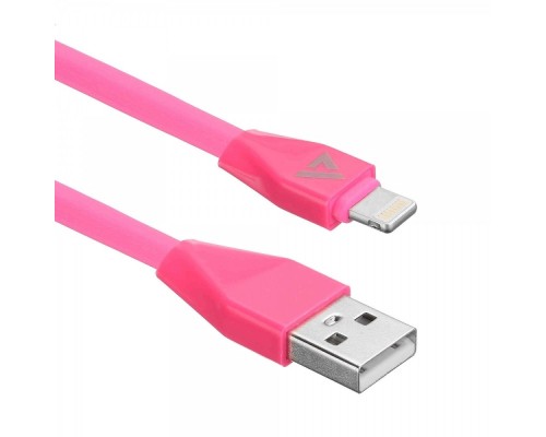 [Контроллер] Кабели USB ACD USB кабель ACD-Life Lightning ; USB-A TPE, 1м, маджента (ACD-U920-P5M)