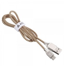 Кабели USB ACD USB кабель ACD-Titan Type-C ; USB-A Нейлон, 1м, желто-черный (ACD-U927-C2Y) (550922)