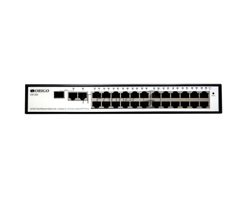 Настраиваемый L2-коммутатор ORIGO OS1326/A1A 24x100Base-TX, 1x1000Base-T, 1xCombo 1000Base-T/SFP