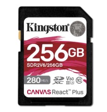 SecureDigital 256GB Kingston SDR2V6/256GB Canvas React Plus w/o adapter