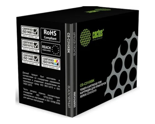[расходные материалы] Картридж лазерный Cactus CS-C310XBK 006R04368 черный (8000стр.) для Xerox C310/C315