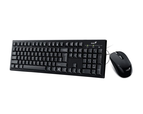 Комплект беспроводной Genius Smart KM-8101 (клавиатура KM-8101/k и мышь NX-7020), Black
