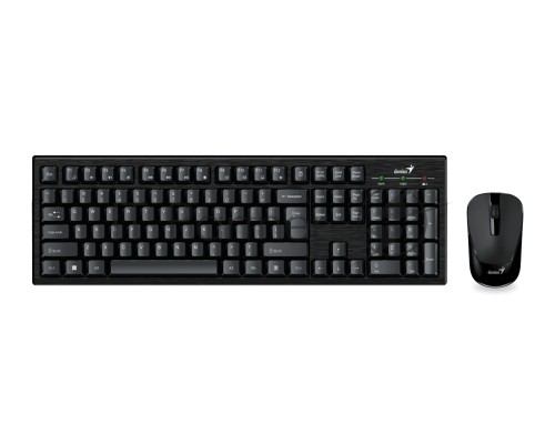Комплект беспроводной Genius Smart KM-8101 (клавиатура KM-8101/k и мышь NX-7020), Black