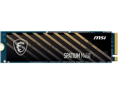 Твердотельный накопитель SSD PCIE 4.0 NVME M.2 500GB SPATIUM M450 500GB MSI