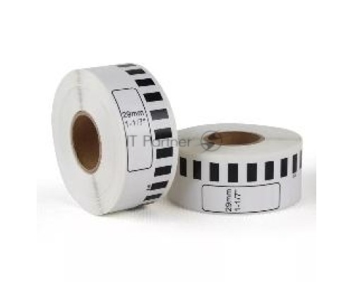 Лента Sakura DK11221 для Brother QL 1050/1050n/1060n/500/500A/500BS/500BW/550/560/560VP/570/580N/650TD, 23мм/1000 наклеек