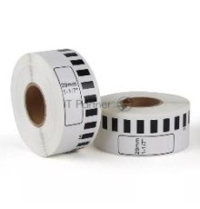 Лента Sakura DK22205 для Brother QL1060N/QL700/QL720NW/QL550/QL570/QL580N/QL1050/QL500/QL710W/QL650TD/QL570VMQL-500A/QL-560/QL-570VM/QL-650TD/QL-800/QL-810W/QL-820NWB, черный на белом, 62мм/30м, наклейка