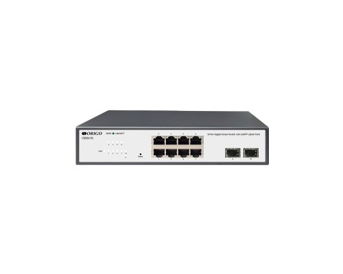 [Сетевое оборудование] ORIGO OS2410/A1A Настраиваемый L2 коммутатор 8x1000Base-T, 2x1000Base-X SFP