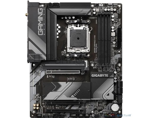 Материнская плата Gigabyte B650 GAMING X AX, Socket AM5, AMD B650, 4xDDR5-5200, HDMI+DP, 3xPCI-Ex16, 4xSATA3(RAID 0/1/10), 3xM.2, 8 Ch Audio, 2.5GLan, WiFi, (2+4)xUSB2.0, (5+2)xUSB3.2, (1+1)xUSB3.2 Type-C™, 1xPS/2, ATX, RTL