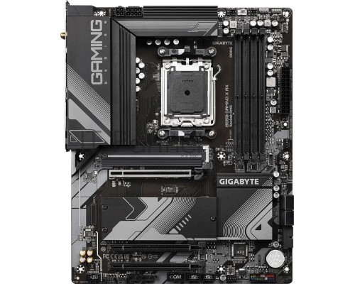 Материнская плата Gigabyte B650 GAMING X AX, Socket AM5, AMD B650, 4xDDR5-5200, HDMI+DP, 3xPCI-Ex16, 4xSATA3(RAID 0/1/10), 3xM.2, 8 Ch Audio, 2.5GLan, WiFi, (2+4)xUSB2.0, (5+2)xUSB3.2, (1+1)xUSB3.2 Type-C™, 1xPS/2, ATX, RTL