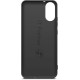 Чехол (клип-кейс) BORASCO Silicone Case, для ZTE Blade A31 Plus, черный (матовый) [40858]