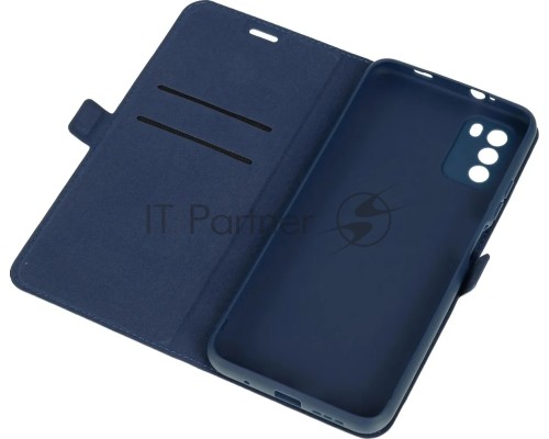 Чехол (флип-кейс) DF poFlip-03, для Xiaomi Poco M3, синий [df poflip-03 (blue)]