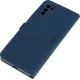 Чехол (флип-кейс) DF poFlip-03, для Xiaomi Poco M3, синий [df poflip-03 (blue)]