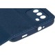 Чехол (флип-кейс) DF poFlip-03, для Xiaomi Poco M3, синий [df poflip-03 (blue)]