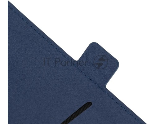 Чехол (флип-кейс) DF poFlip-03, для Xiaomi Poco M3, синий [df poflip-03 (blue)]